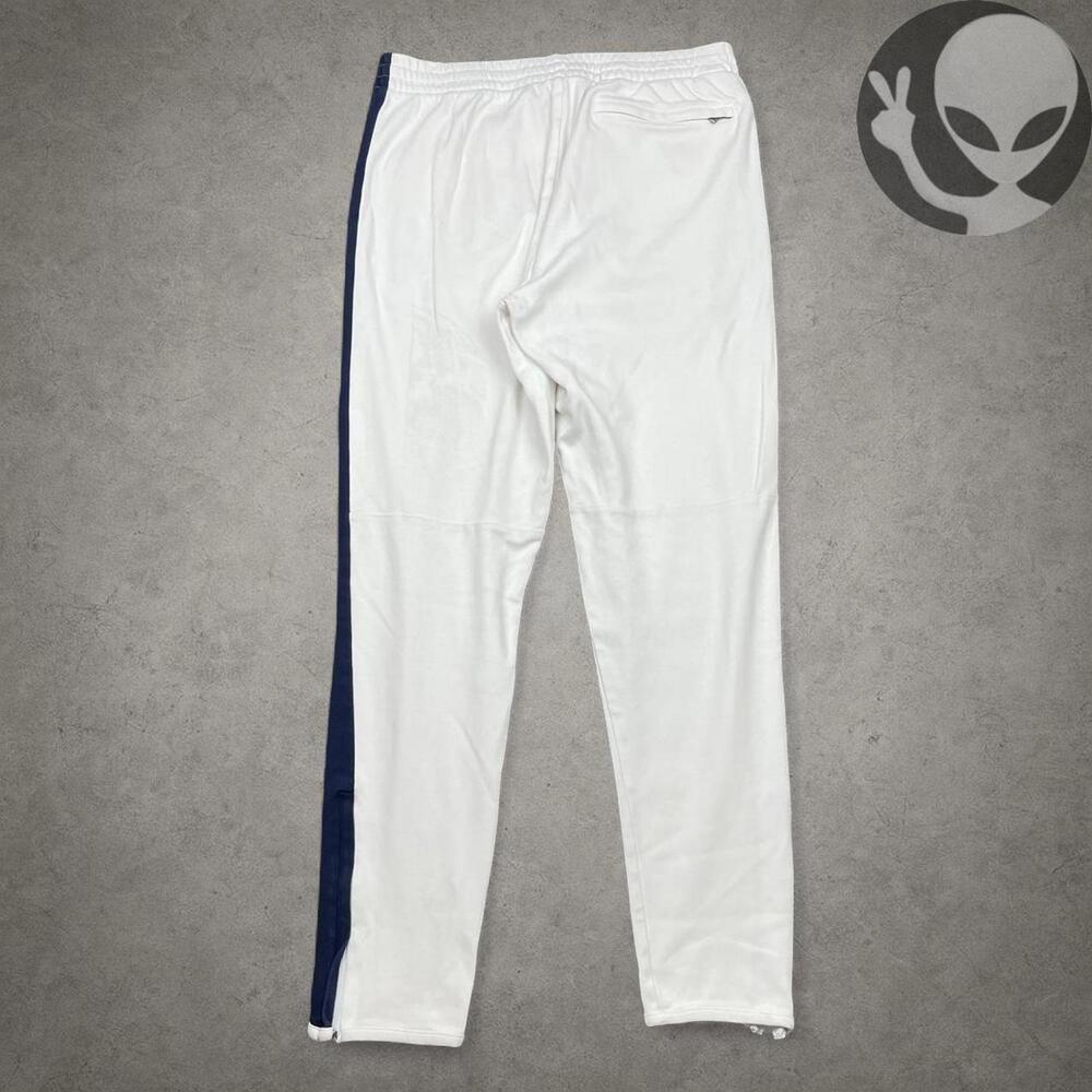 Polo Ralph Lauren Men's White Double Knit Joggers Small Sweatpants Flare - Picture 6 of 8